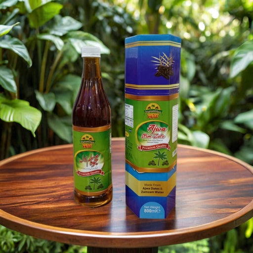 Slim Zole Fat Lose Syrup – 100% Organic | Made from Ajwa Dates & Abe Zam Zam | 800ml